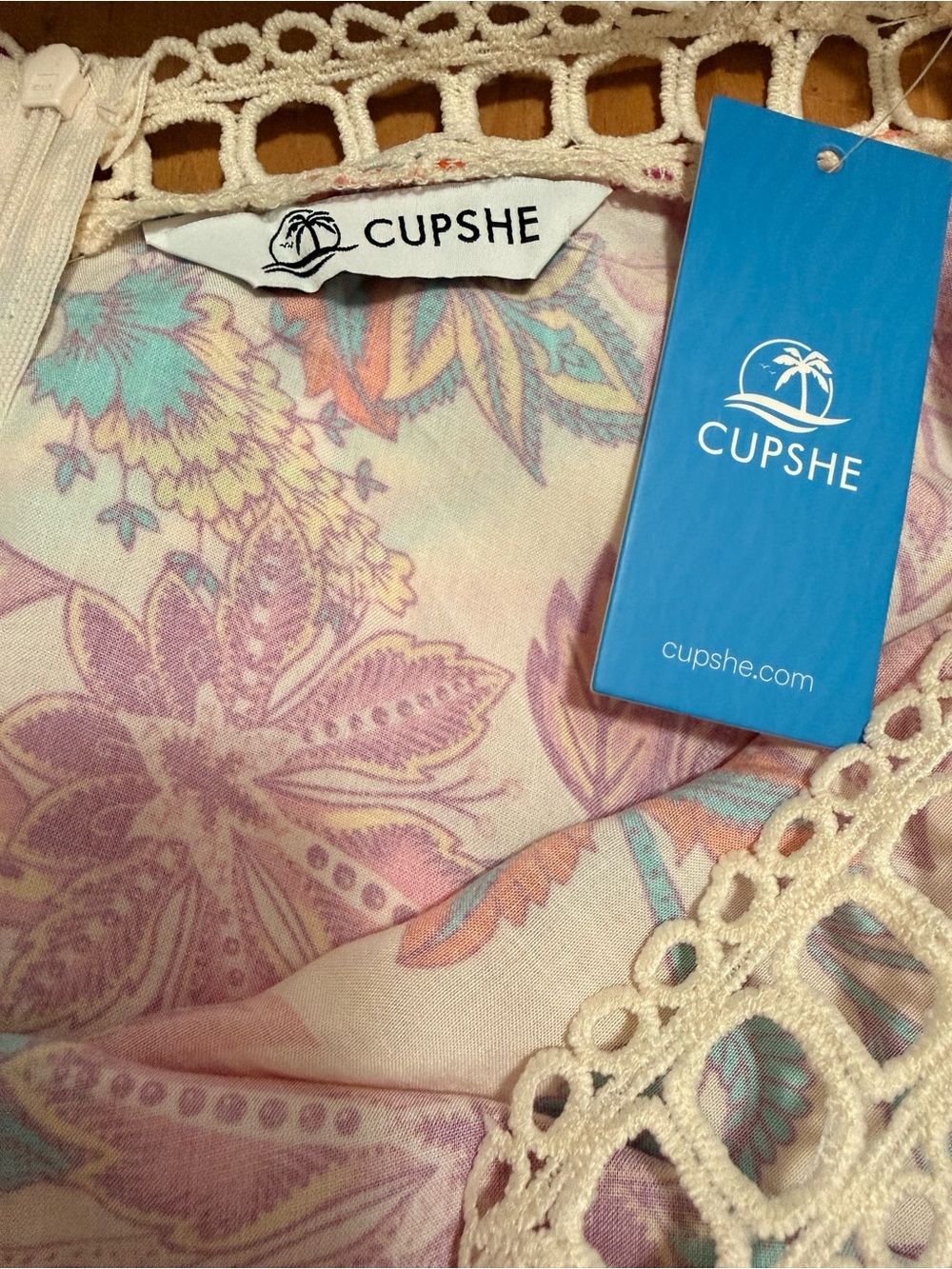 NWT Cupshe Halter Cover-up Dress sz S - Picture 8 of 11